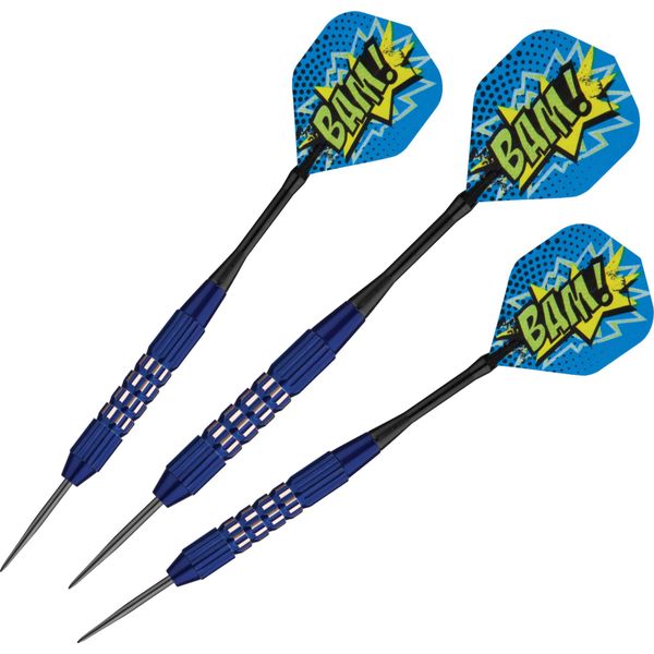 Viper Comix Steel Tip Darts: BAM (Blue), 22 Grams