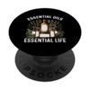 Essential Oils Essential Life Aromatherapy Herbal PopSockets Standard PopGrip