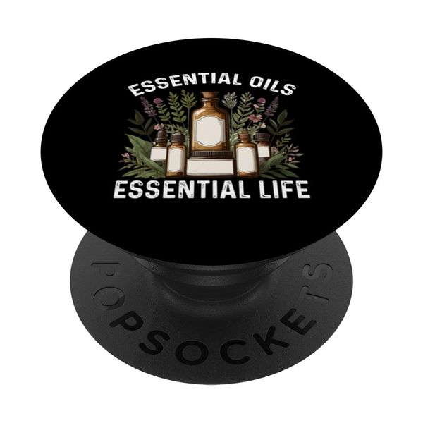 Essential Oils Essential Life Aromatherapy Herbal PopSockets Standard PopGrip