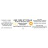 Organic Zinc Oxide SPF Cream for Extra Sensitive Skin (2 oz)