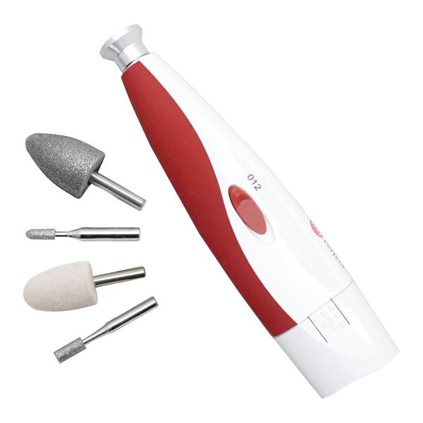 Lakes 21 Mani Quick Perfect MQ632 (Mani Quick Soft Touch) 5 types of attachments included [Electric Nail File/Nail Care Set]  (6006256)