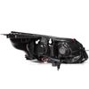 For 2013-2015 Chevy Chevrolet Malibu Black Projector Headlights Left Right Pair