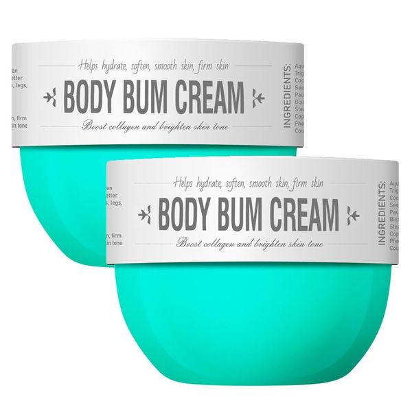 Bum Cream, Thigh and Butt Firming Body Cream, Moisturizing, Smoothening Butt Cream for Women, Lifted and Firm Tightens Skin