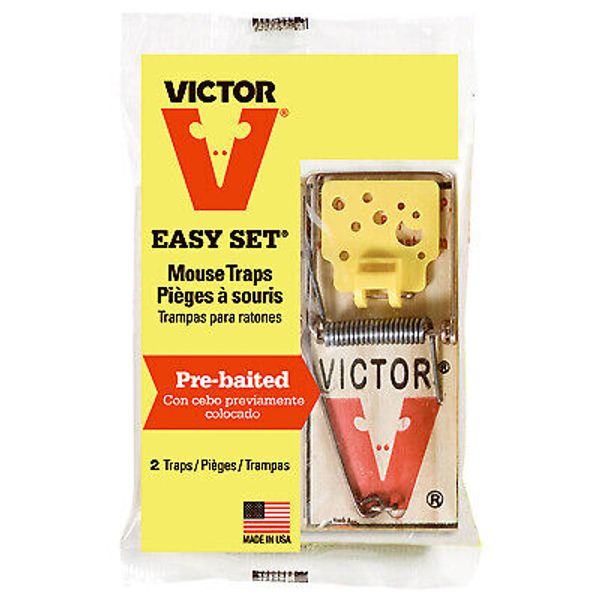 Victor M035 Easy-Set Mouse Trap, 2-Pk. - Quantity 36