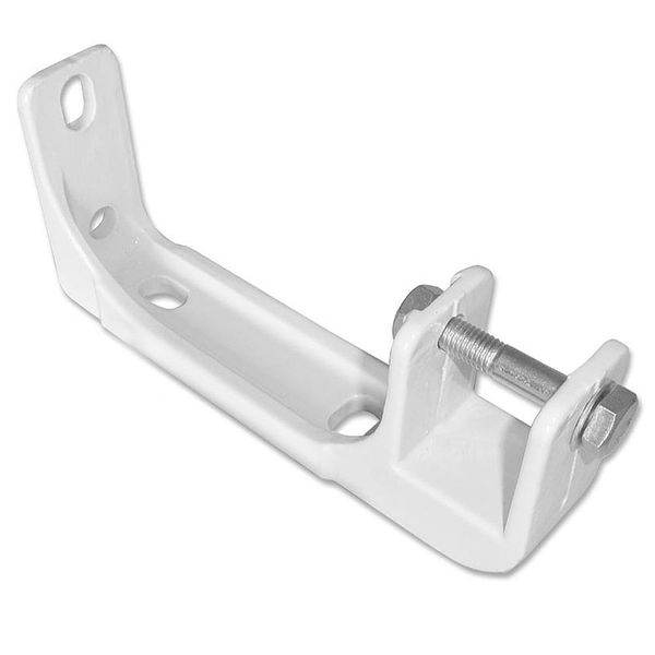 Jawoll Decken- und Wandhalterung für Markise (40 x 40 mm) weiß. Kombihalterung Gelenkarmmarkise