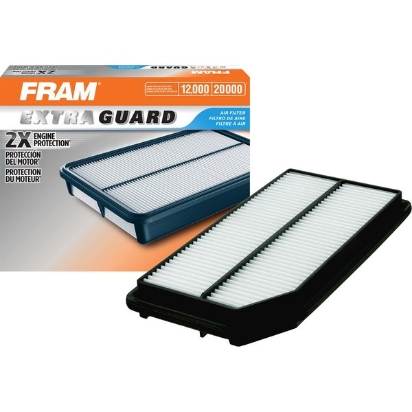 FRAM Extra Guard CA10015 Replacement Engine Air Filter for Select 2006-2014 Honda Ridgeline (3.5L) Models, Provides Up to 12 Months or 12,000 Miles Filter Protection