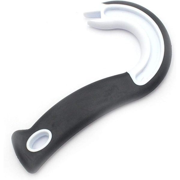 Small Hands, Seniors Easy to Open Ergonomic Can Ring-Pull Helper J Shape Ring Pull Can Opener Ring Hook Pulling Jar Opener Manual Ring-Jar Opener for Weak Hands