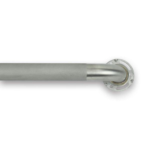 Keeney PP19331SG Stainless Steel Grab Bar 1.5 In. Dia. x 16 In. Exposed Screw, Sure Grip