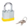 Fort Knox 77013 40 mm Laminated Padlock, Silver