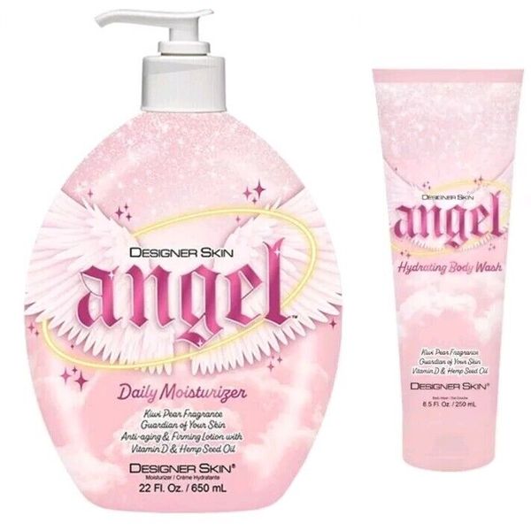 Designer Skin Angel Daily Moisturizer Lotion 22 oz & 8.5 oz Angel Body Wash Set