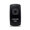 CH4x4 Rocker Switch Cooling Fan Symbol - Blue LED
