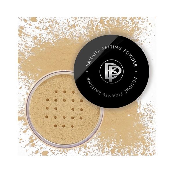 bellapierre Banana Setting Powder - Lightweight Color-Correcting Powder - Light
