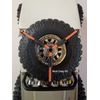 Scx24 Accessories 1/24th scale Spare Tire Bunggie Strap( ORANGE)