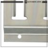 2' Silver E Track Tie Down Rail Kit For Garages Vans Trailers Motorcycle Steel