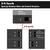 Generator Interlock Kit Compatible with Square D QO and Homeline SD 100A Generator Control Electrical Interlocking Panel