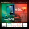 Philips Hue White/Colour Wireless Lighting LED Kit with 2 E27 Bulbs & Bridge A