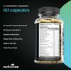 Nutririse Warrior Code Men's Multi Multivitamin & Mineral Supplement 60 Capsules