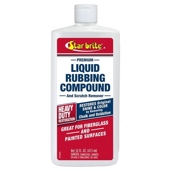 STAR BRITE Liquid Rubbing Compound For Heavy Oxidation - 16 OZ (081318)