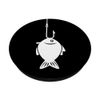 Fishing Fish on Hook PopSockets PopGrip: Swappable Grip for Phones & Tablets