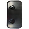 SEAFLO Marine Boat Deck Rectangular Access Hatch - 13.9" x 23.86" (353mm x 606mm) 180° Opening Lid, Non-Skid, Corrosion and UV Resistant, 4-Year Warranty! (Black, Standard)