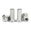 M6 x 12mm (40 Pack) Rivet Countersunk Hex Socket Cap Insert Nuts