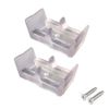 Gordon Glass® Framed Sliding Shower Door Clear Bumpers - (Set of 2)