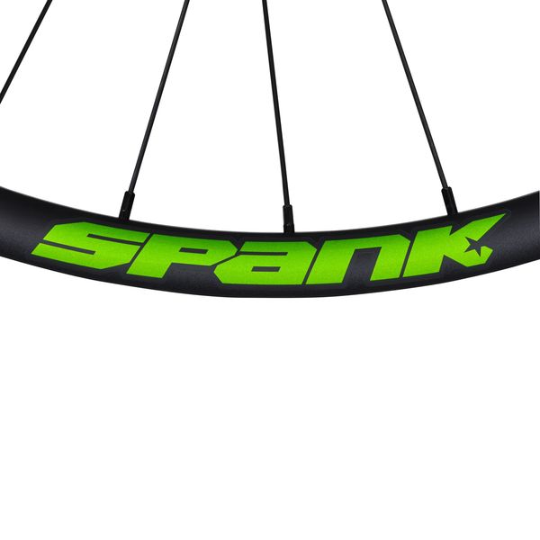 SPANK Wheel Rim Sticker Kit, Light Green