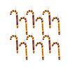 FOCO Washington Commanders NFL 12 Pack Candy Cane Ornament Set