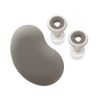 Sonic SP-8872-BE Concentrated Ear Plugs Silicone Type with Case Beige