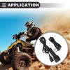 Motoforti Universal Winch Corded Hand Controller Remote Control Kit, Rubber Plastic Metal, 1 Set