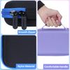 Lebakort Storage Case Compatible with VTech KidiBuzz 3 / KidiBuzz G2 Kids’ Electronics Smart Device KidiConnect (Black + Blue Case)
