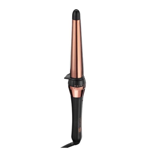 INFINITIPRO BY Conair Rose Gold Titanium 1 ¼-inch to ¾-inch Tapered Curling Wand