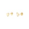 9ct Yellow Gold bird Children's Earrings