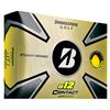 Bridgestone E12 CONTACT GOLF BALLS 2023 - MATTE YELLOW - 1 Dozen