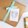 4 x 'Angel Wings' Gift Tags/Labels (GI00029814)