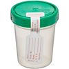 Sterile Specimen Cups, Set of 3, Screw Cap, Tamper Evident, 4 oz.