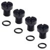 Generic 4 Pcs Bleeder Screw for Radiator Air Overflow System