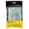 GRAPHT Lighting Coiled Cable USB TypeC-A (Green)