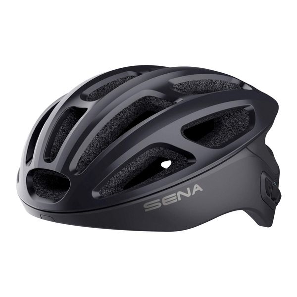 Sena R1 Smart Cycling Helmet (Matte Black, Large)