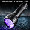 12X Ultraviolet UV 51 LED Flashlight Mini Powerful Blacklight Pet Urine Detector