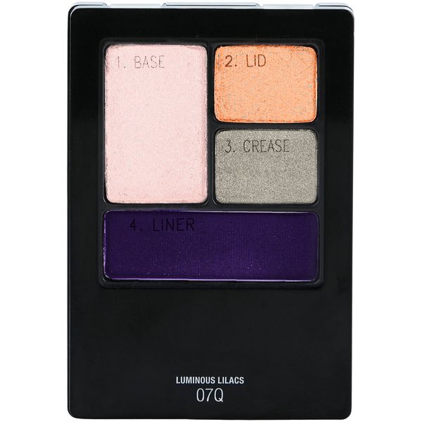 Maybelline New York Expert Wear Eyeshadow Quads, Luminous Lilacs, 0.17 oz.