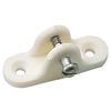 Sea-Dog 273206-1 Top Mount Small Deck Hinge Fitting - White