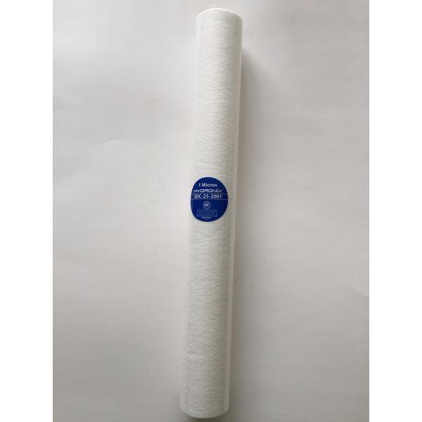 HYDRONIX 1 MICRON 20"x2.5" SEDIMENT FILTER NSF CERTIFIED - 2 FILTERS
