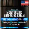 Mens Face Moisturizer Cream - Anti Aging Cream for Men with Collagen, Retinol, Vitamins E, Jojoba Oil - Mens Face Lotion - Mens Skin Care - Facial Eye Wrinkle Cream - Day & Night - Made in USA, 4 oz
