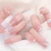Turkalla Nail Tips, For Hands, Pack of 24, 12 Different Sizes, 3D Feel, Easy to Apply, Reusable, False Nails, Gel Nails, Nail Stickers, Hands, Nail Art, Nail Parts, Stylish, Popular Design, Beginners, Coming-of-Age Ceremonies, Weddings, Receptions