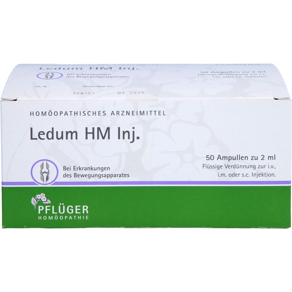 Ledum HM Injekt Amp., 50 St AMP