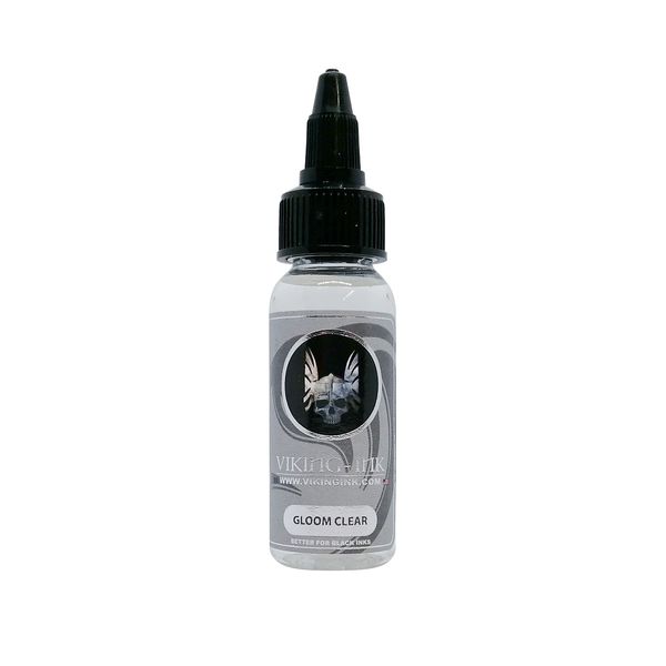 Mixer per inchiostro da tatuaggio GLOOM CLEAR 8oz (240ml) VIKING INK USA , Diluente per inchiostri colorati e neri