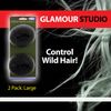 VFM - Large Black Hair Donuts - Glamour Studio (2 Pack)