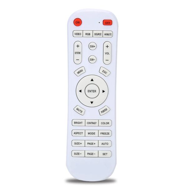 cigemay Universal remote control for projector, One universal all-in-one remote control suitable for multiple devices, compatible with various smart projects
