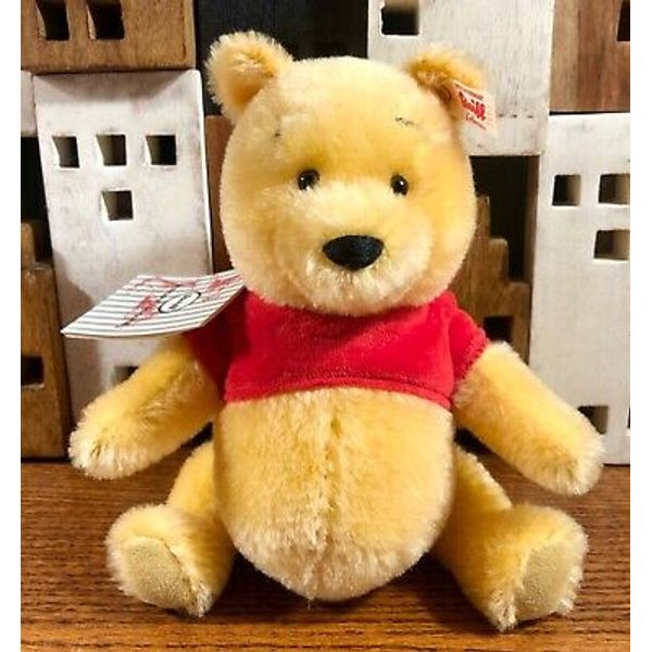 Limited Edition - STEIFF POOH BEAR DISNEY ARCHIVES Box & Cert 8.6 Inches